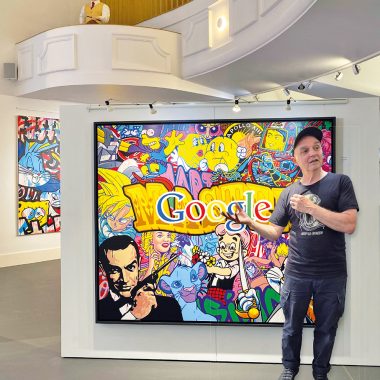 Speedy Graphito se met en scène au Comoedia