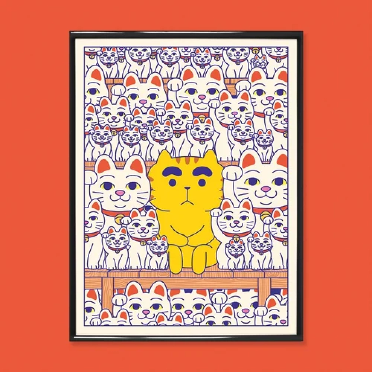 Affiche Maneki-neko