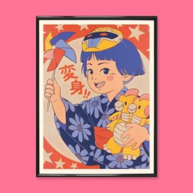 Affiche Henshin girl